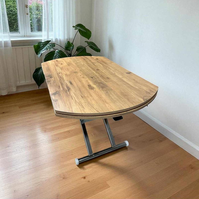 Hanah Home Yan Yari Oval - Pino y Cromo